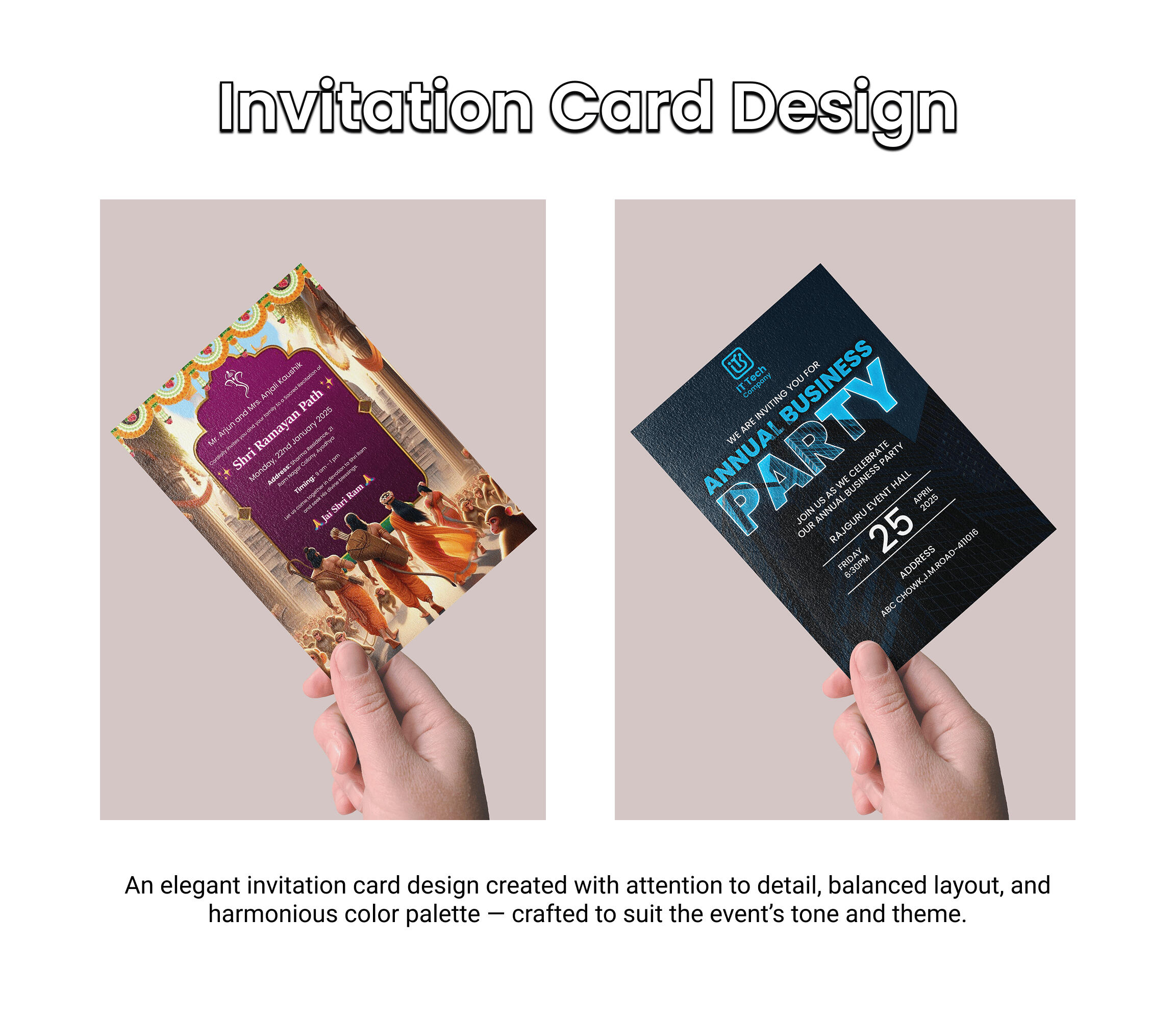 Invitation Card Design